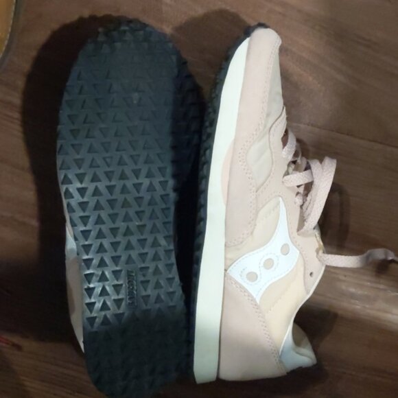 [VGUC] Saucony - DXN Trainer Vintage Sneakers S60757-12 | Pink White | Size 7.5 - Picture 3 of 11